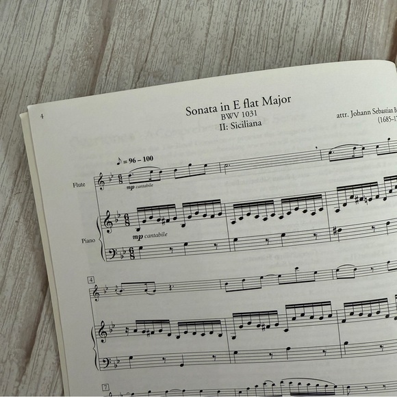 The Royal Conservatory RCM Flute Repertoire 4 OVERTONES Music Book with CD 2010 - Picture 11 of 13